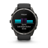 Garmin Fenix 9 Pro 51m GPS watch Built for serious athletes and adventurers, with a durable titanium case and a bright AMOLED display.