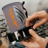 Boost boil speed and fuel efficiency in windy conditions with this compact windscreen accessory—packs inside your cook pot for easy travel.