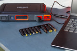 The Rambler 100 is a hand-held, portable power station that is ready to go wherever you may roam with USB charging ports and wireless dock. Built with a rugged, impact-resistant body that is stylish enough to be a companion to power your laptop or smartphone