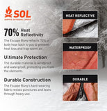 The Survive Outdoors Longer® EscapeTM Bivvy is nothing less than a revolution in backcountry shelters. 