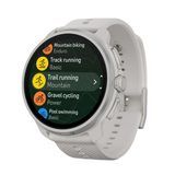 Suunto Race 2 Steel, the ultimate performance watch for racing and training, sleeker & lighter deisgn, AMOLED screen & Mind-blowing battery life