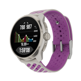 Suunto Race 3S Titanium, The ultimate light performance outdoor GPS watch with bright Amoled screen, Titanium Bezel & tough sapphire glass screen
