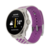 Suunto Race 3S Titanium, The ultimate light performance outdoor GPS watch with bright Amoled screen, Titanium Bezel & tough sapphire glass screen