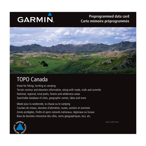 TOPO Canada
All of Canada | microSD™/SD™