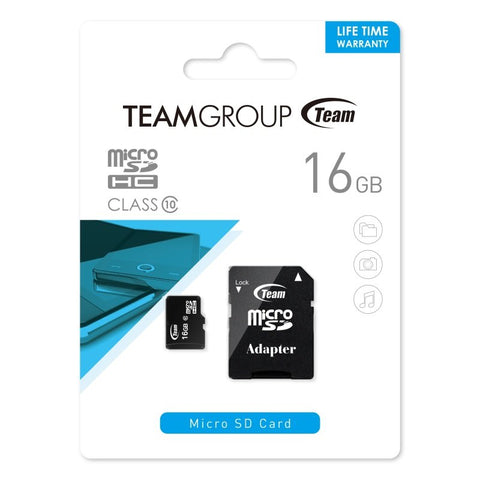 16 GB C10 Micro-SD Flash Memory Card