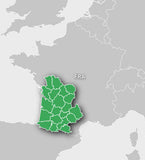 TOPO France v7 PRO, South-West microSD™/SD™ card