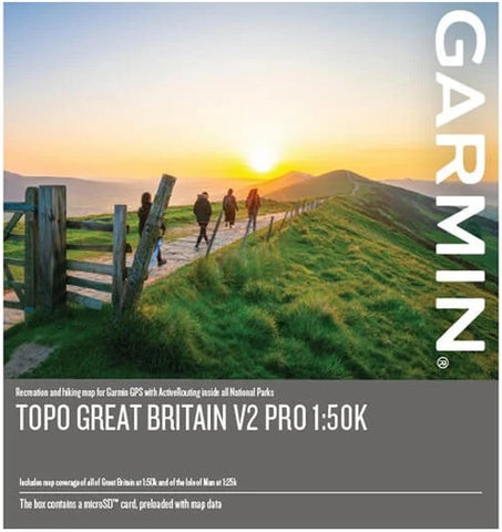 Garmin Topo Great Britain V2 Pro 1-50k