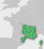 TOPO France v7 PRO, South-East microSD™/SD™ card