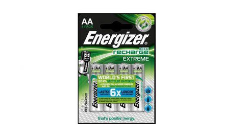 Energizer Rechargeable Batteries Pk4
